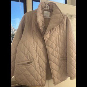 Cuyana Quilted Puffer Jacket NEW without tags Size Small in Beige